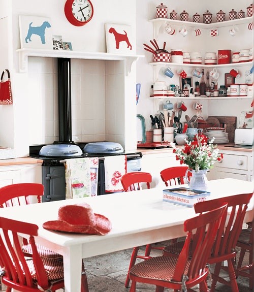 Червоний декор кухні Декор кухні червоними предметами: яскраві акценти в нейтральному інтер'єрі