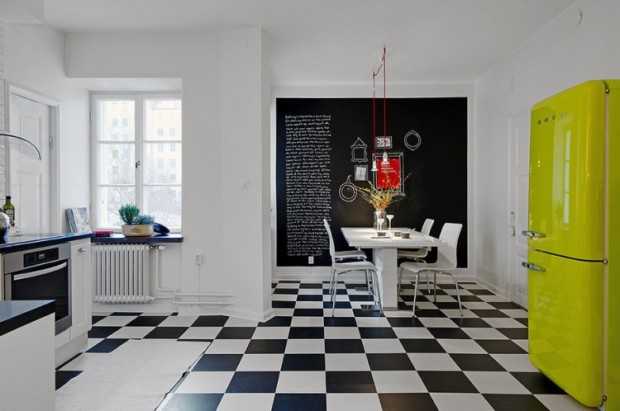 Світла скандинавська кухня Біла кухня в скандинавському стилі: дизайн квартири в Швеції, 2026 рік.