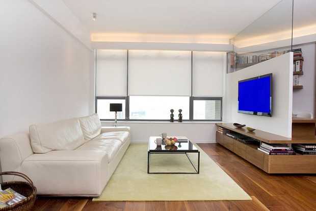 Функціональний мінімалізм Дизайн інтер'єру квартири в стилі мінімалізм: функціональність та естетика в кожній деталі.