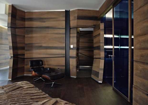 Лофт у Нью-Йорку Дизайн квартири в стилі лофт в Нью-Йорку 2026: дерев'яні стіни та мінімалізм.