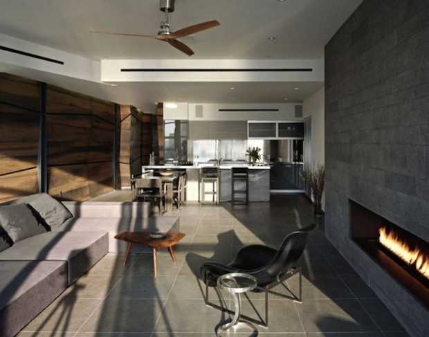 Нью-Йоркський мінімалізм Сучасний дизайн квартири Нью-Йорк 2026: елементи лофту, скло, метал та натуральне дерево.