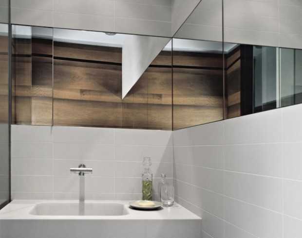 Мінімалізм та дерево Дизайн квартири Нью-Йорк 2026: лофт у стилі мінімалізму з дерев'яною стіною з фанери.