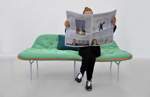 Диван-кушетка для дому Компактний диван-кушетка Samr від Стефані Хорніг – ідеальне рішення для маленької квартири.