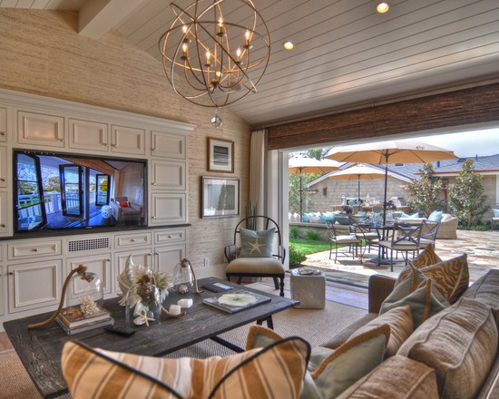 Модерн у світлі Люстра в стилі модерн з оригінальними формами для сучасної вітальні.