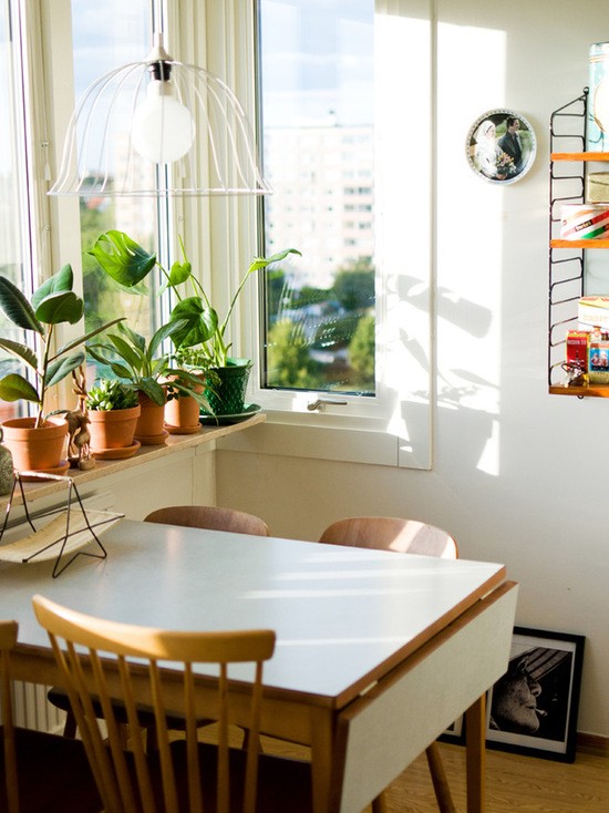 Трансформер для економії Розкладний стіл в маленькій їдальні – оптимальне рішення для економії простору