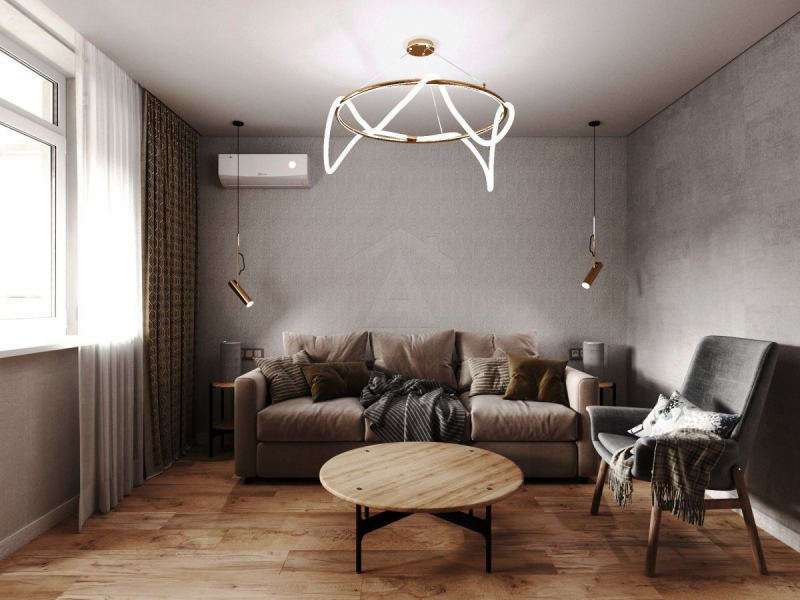 Метал на сучасній кухні Стильна кухня з металевими полицями та технікою, що підкреслює сучасний дизайн 2026.