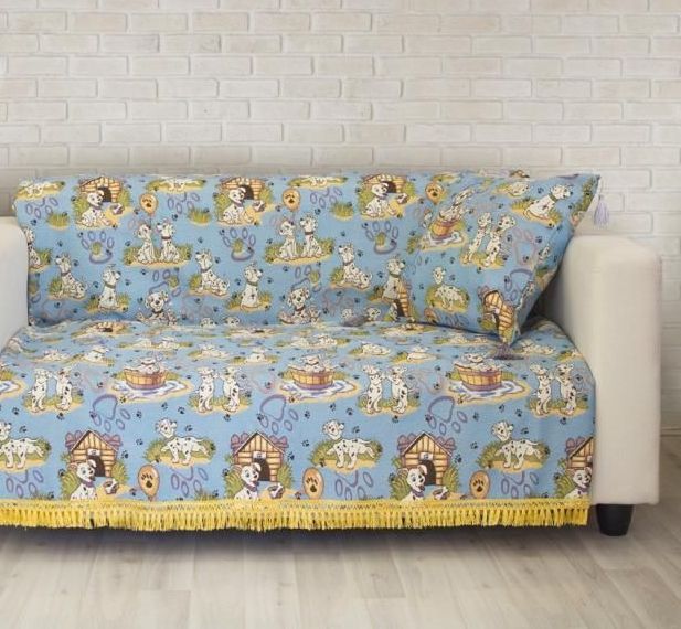 Стильний захист дивану Світле покривало на диван, ідеальне для сучасного дизайну інтер'єру 2026.