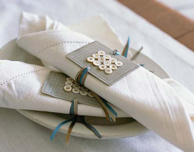 Новорічний декор столу Тематично прикрашена серветка для новорічного столу, святковий декор у 2026