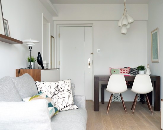 Спальня-вітальня Продумане планування спальні-вітальні у малогабаритній квартирі для максимального використання площі.