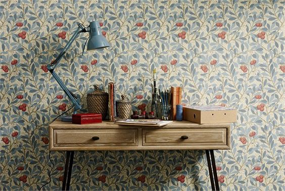 Шпалери для маленької кімнати Шпалери в дрібну квіточку візуально збільшують простір маленької кімнати 2026.
