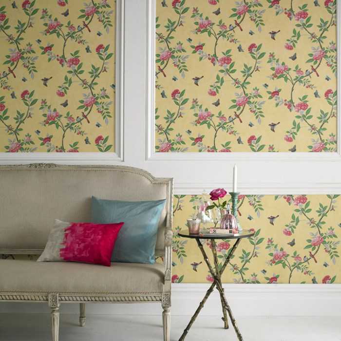 Англійська класика Класичні шпалери в квіточку в англійському стилі для елегантного інтер'єру 2026