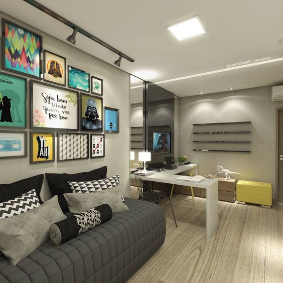 Місця для речей Функціональна кімната підлітка 2026: місця для зберігання та мінімалізм в дизайні.