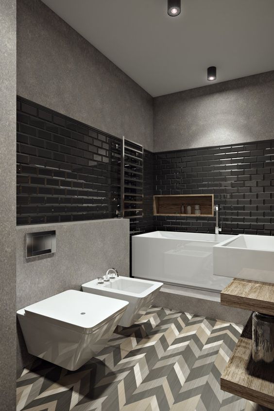 Індустріальний шик ванної Сучасна ванна в стилі лофт 2026 з елементами промислового дизайну