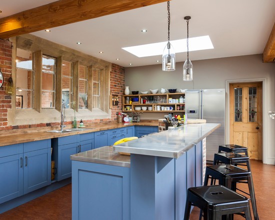 Стильна кухня з островом Інтер'єр кухні з островом: сучасний дизайн та стильні меблі 2026