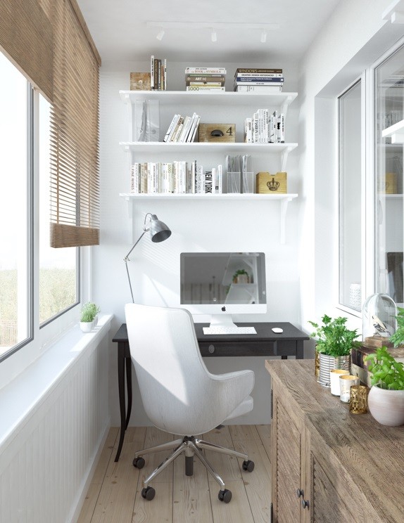 Комфортний дизайн студії Дизайн однокімнатної квартири: приклад вдалого планування з виділенням зони спальні та відпочинку.