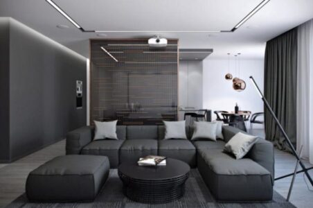 Освітлення хай-тек: як створити простір та затишок без ремонту — Стеля хай-тек