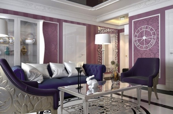 Бузкова спальня 2026 Бузкові шпалери в інтер'єрі: затишна спальня з акцентом на колір 2026