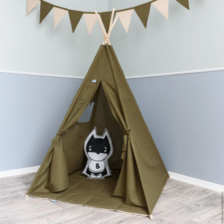 Вігвам для ігор Дитячий вігвам ручної роботи: ідеальне місце для ігор та відпочинку