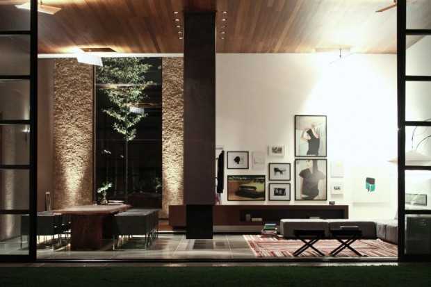 Дерев'яні меблі в інтер'єрі Деталі інтер'єру сучасного бразильського будинку: дерев'яні меблі та декор, 2026