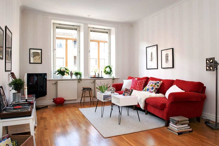 Мінімум меблів Мінімалізм в меблюванні кімнати 12 кв м для візуального збільшення простору.