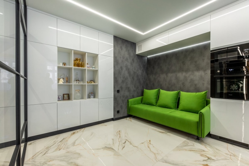 Мінімалізм: Кабінет 2026 Тренди дизайну 2026: кабінет в стилі мінімалізм з великою кількістю природного світла.