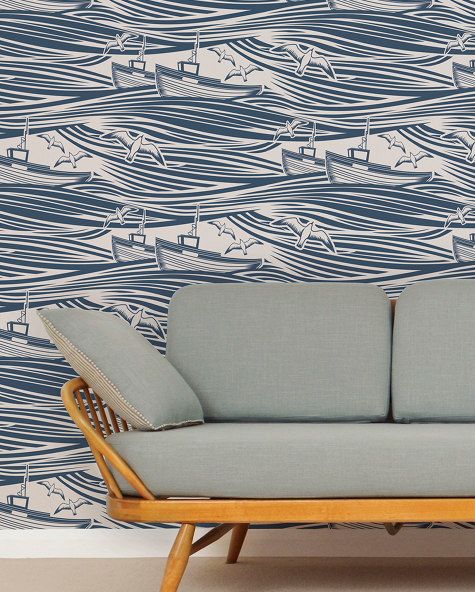 Шпалери 2026: Стиль та дизайн Сучасний дизайн шпалер для стін 2026 року в інтер'єрі вітальні