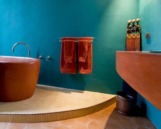 Елегантна вітальня з теракотовими акцентами: тренди дизайну інтер'єру 2026 та поєднання кольорів