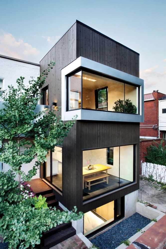 Як безпечно та красиво розширити старий будинок: поради інженера — Дизайн їдальні Монреаль