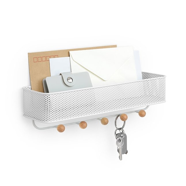 Органайзер для дому Практичний органайзер для передпокою: ключі, пошта, дрібні речі завжди під рукою, затишний інтер'єр.