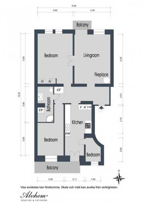 Скандинавські деталі Квартира в Гетеборзі 2026: деталі скандинавського інтер'єру, що створюють затишок та гармонію.