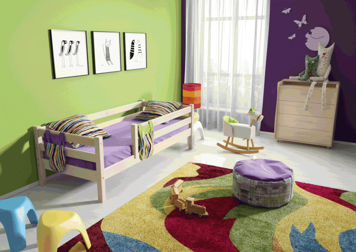 Двоярусне ліжко Дизайн дитячої кімнати з двоярусним ліжком для двох дітей: економія місця