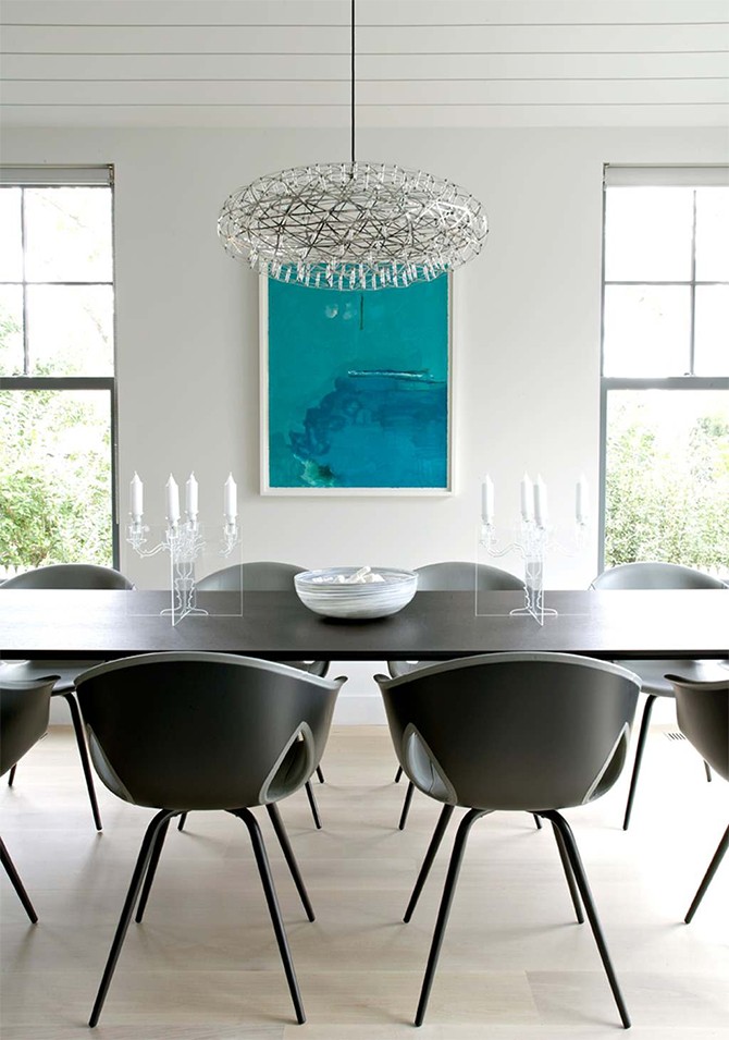 Світло в деталях Колаж з різними світильниками в інтер'єрі: дизайн освітлення та люстри