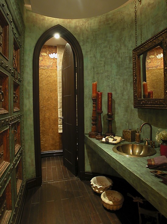 Зелена ванна: душова зона Ванна кімната в зелених тонах з душовою кабіною, дизайн 2026 року.