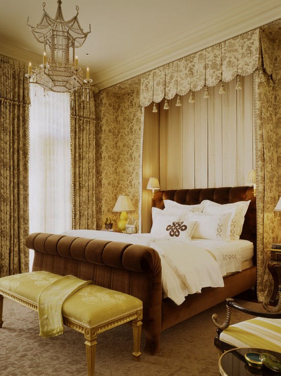 Єгипетська розкіш Класична золота спальня 2026 в єгипетському стилі: велич та вишуканість.