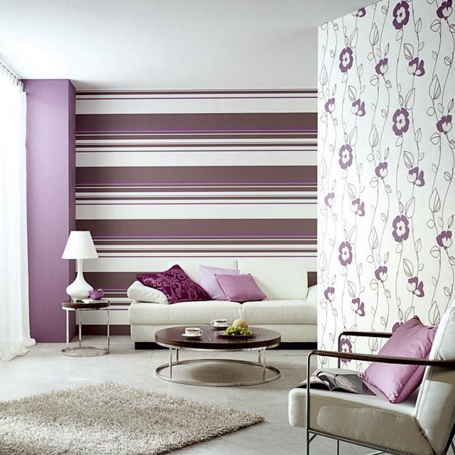 Комбінування: Простір та стиль Комбінування двох видів шпалер для візуального розширення простору в кімнаті, тренди 2026.
