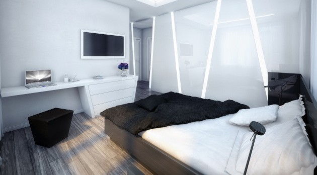 Хай-тек: мінімалізм і простір Інтер'єр в стилі хай-тек ідеально підходить для дизайну невеликих квартир